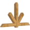 Ekena Millwork Kennewick Rough Sawn Timber Gable Bracket, Western Red Cedar, 84"W x 49"H x 6"D x 6"F, 14/12 Pitch GBW084X49X0606KEN00RWR - alternate 5